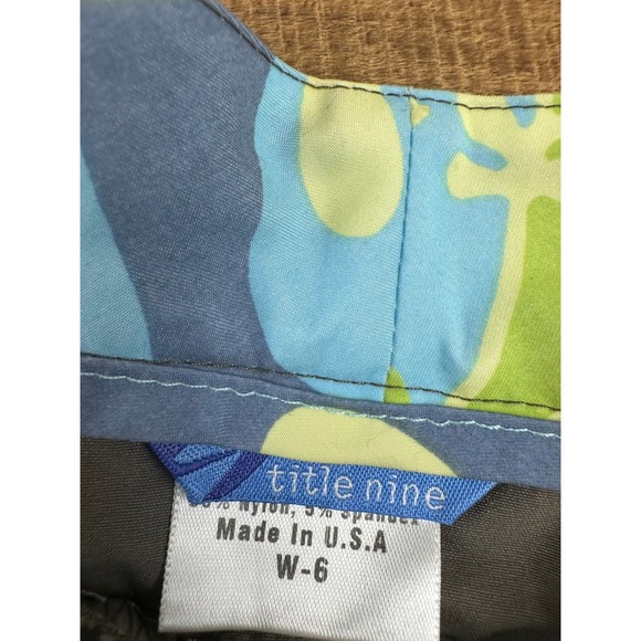 Title Nine Diana's‎ Womens Sz 6 Gray Walking Hiking Shorts  USA Made - Picture 3 of 6